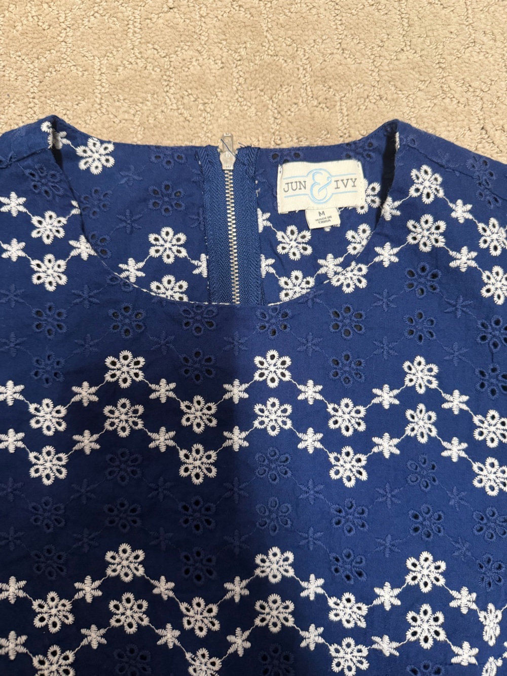 June & Ivy Eyelet Dress - Picture 2 of 4